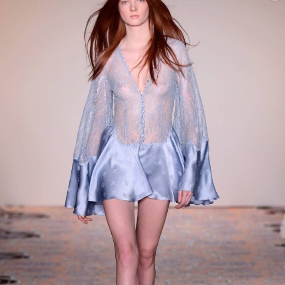 ALICE MCCALL I Am Love Mini Dress - Blue